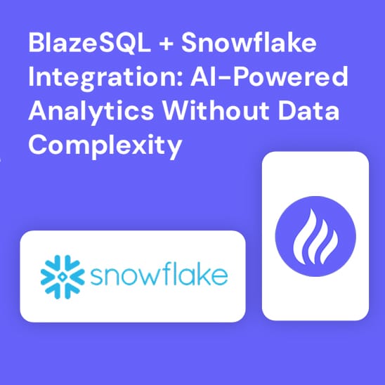 BlazeSQLSnowflake